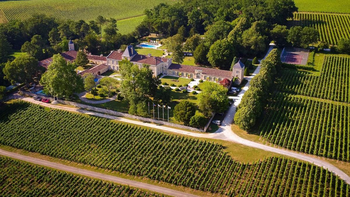 Chateau De La Ligne Lignan-de-Bordeaux Eksteriør bilde